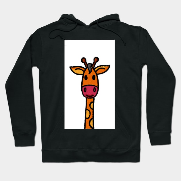 Giraffe Hoodie by neetaujla